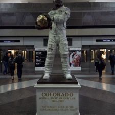 John L "Jack" Swigert Jr. Statue In Denver, CO 80249, USA