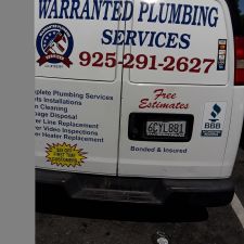 Warranted Plumbing Services | 3498 Clayton Rd suite 206, Concord, CA 94519, USA