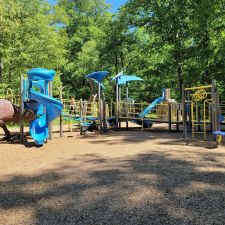 Dinosaur Playground Washington Park - 341 Park Blvd, Winston-Salem, NC