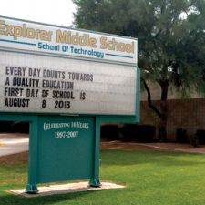 Explorer Middle School (EMS), 22401 N 40th St, Phoenix, AZ 85050