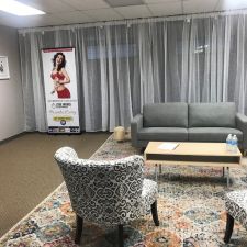 Clean, professional medical spa treatment room with neutral tones at BodyWink in Henderson
