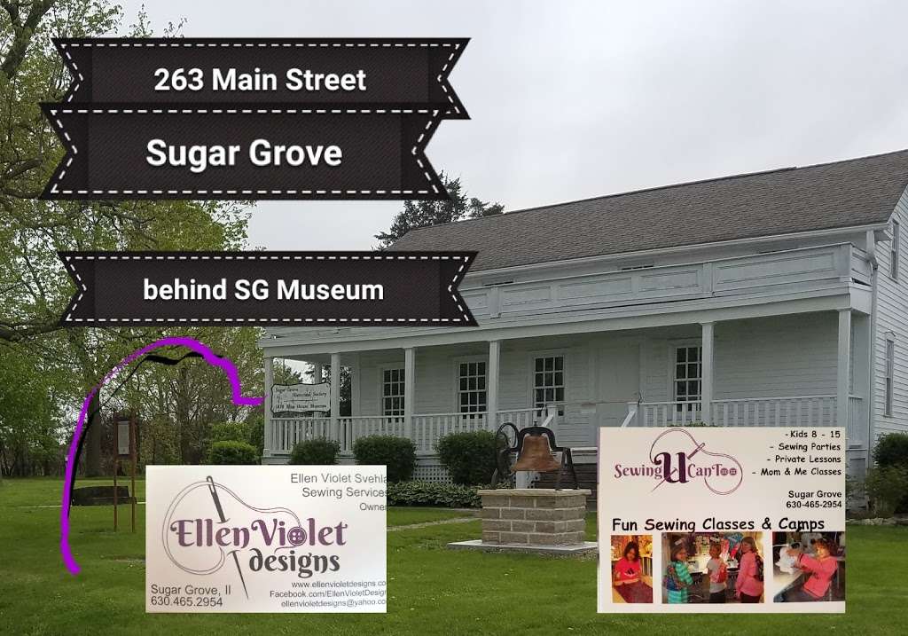 Ellen Violet Sewing Classes Studio | 263 S Main St, Sugar Grove, IL 60554, USA | Phone: (630) 465-2954
