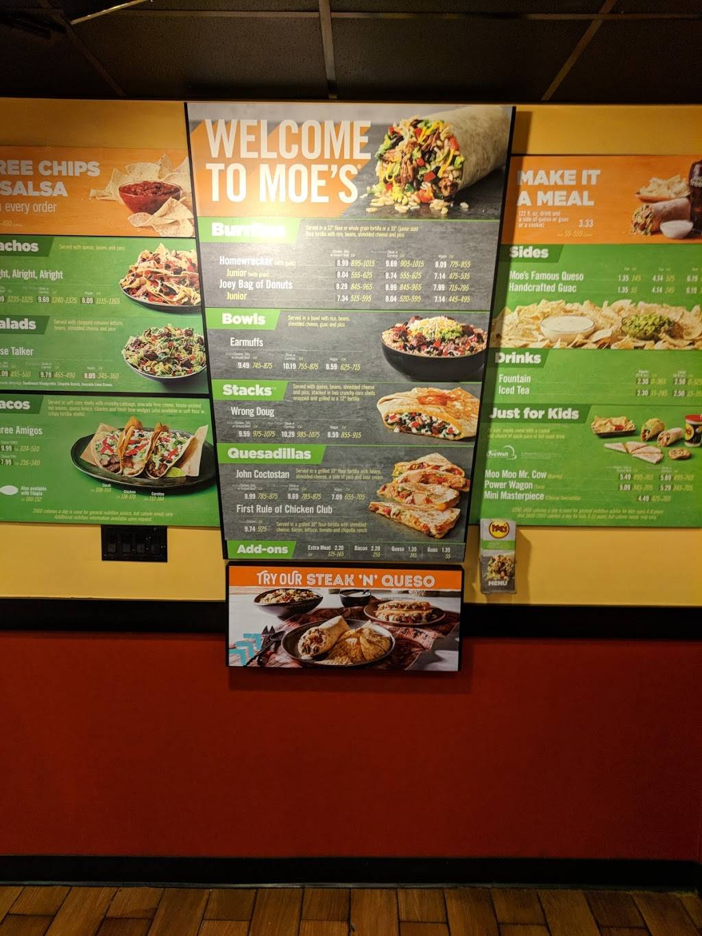 Moes Southwest Grill | 175 NJ-17, Paramus, NJ 07652, USA | Phone: (201) 262-0591