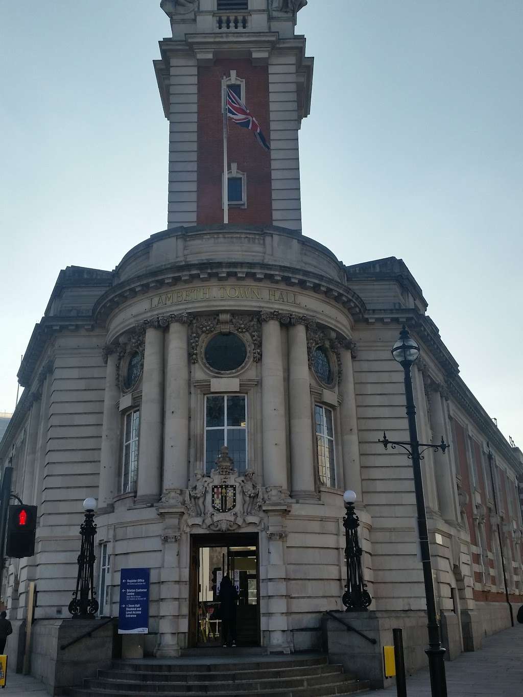 Lambeth Town Hall | 1 Brixton Hill, Brixton, London SW2 1RW, UK | Phone: 020 7926 1000