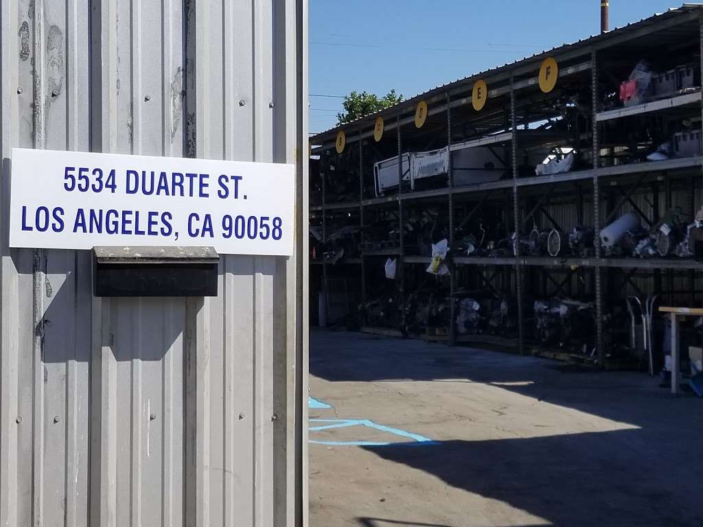 Universal Auto Dismantling (JAD) | 5534 Duarte St, Los Angeles, CA 90058, USA | Phone: (323) 589-3219