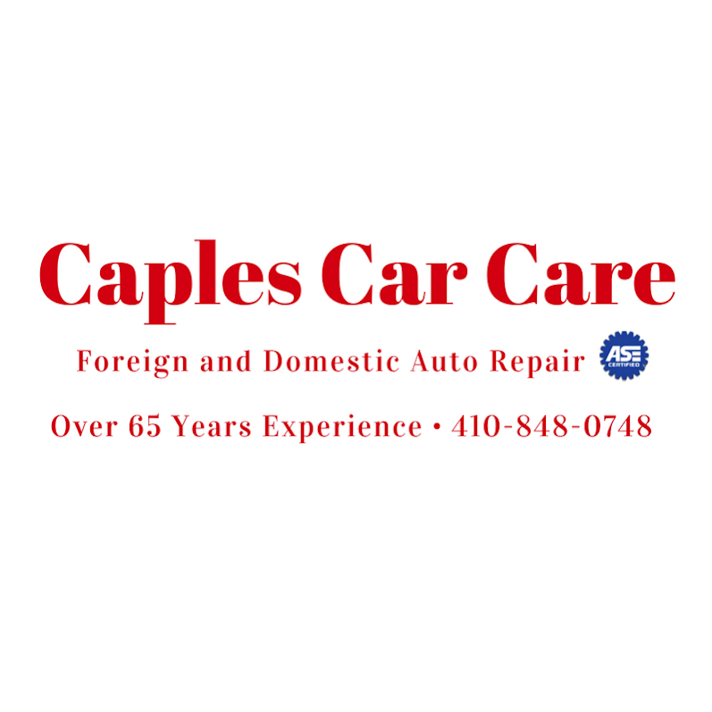 Caples Car Care | 10 Sullivan Rd, Westminster, MD 21157, USA | Phone: (410) 848-0748