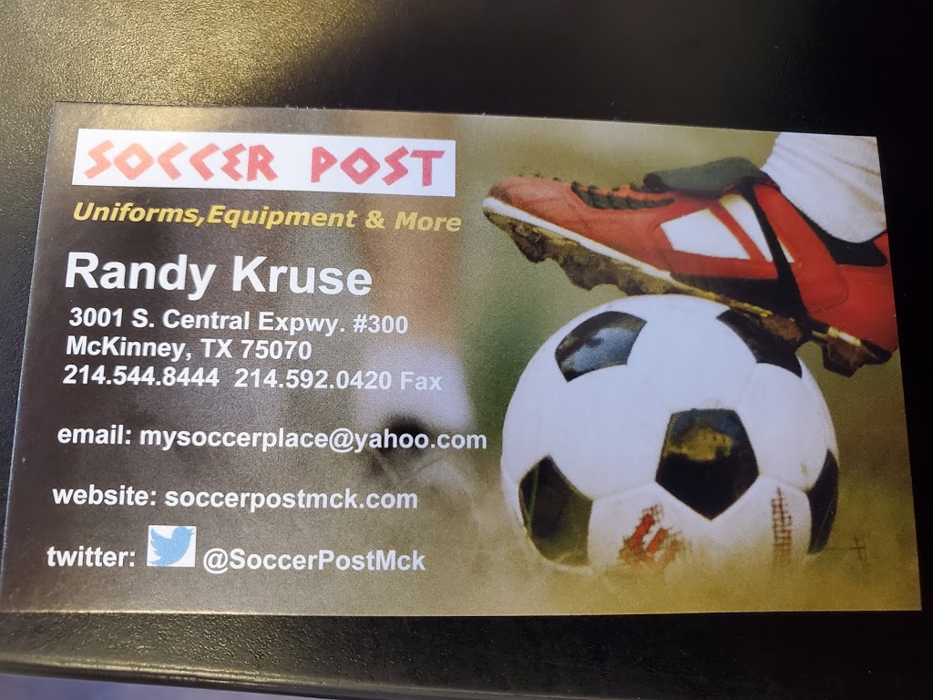 Soccer Post | 3001 S Central Expy # 300, McKinney, TX 75070, USA | Phone: (214) 544-8444