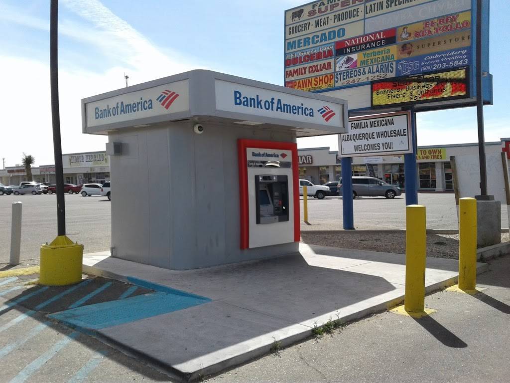 Bank of America ATM | 1720 Bridge Blvd SW, Albuquerque, NM 87105, USA | Phone: (844) 401-8500