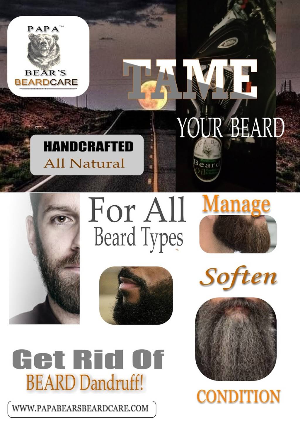 Papa Bears Beard Care | 4348 Whitney Ave, Sacramento, CA 95821, USA | Phone: (916) 206-1037