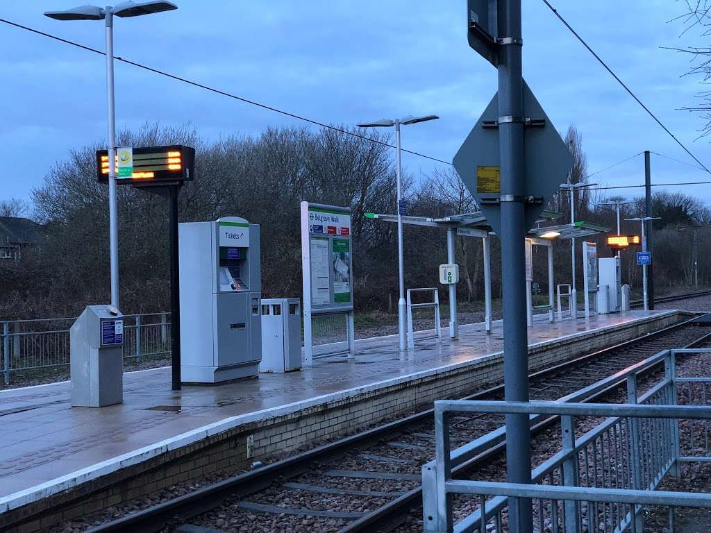 Belgrave Walk Tram Stop | Mitcham CR4 3QE, UK