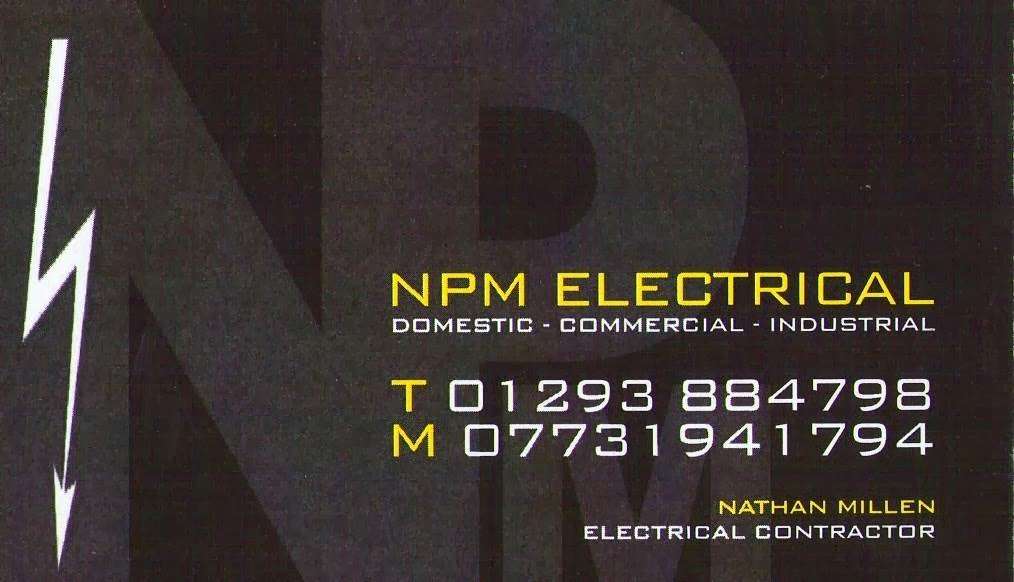 NPM Electrical | 55 Rawlinson Rd, Crawley RH10 7DP, UK | Phone: 01293 884798