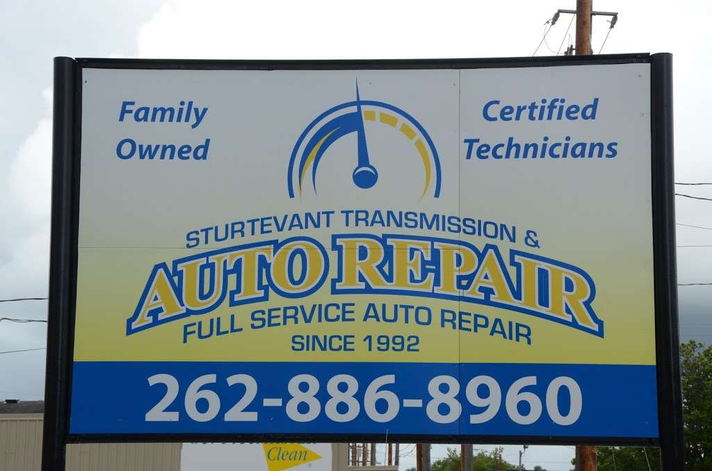 Sturtevant Transmission & Auto | 9800 Durand Ave, Sturtevant, WI 53177, USA | Phone: (262) 886-8960