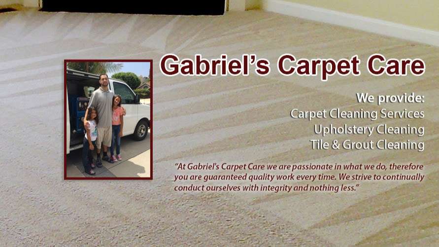 Gabriels Carpet Care | 1076 Country Club Ln, Corona, CA 92880, USA | Phone: (951) 316-7300