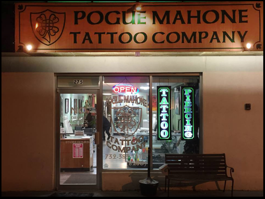 Pogue Mahone Tattoo Co | 275 NJ-35, Red Bank, NJ 07701, USA | Phone: (732) 383-8280