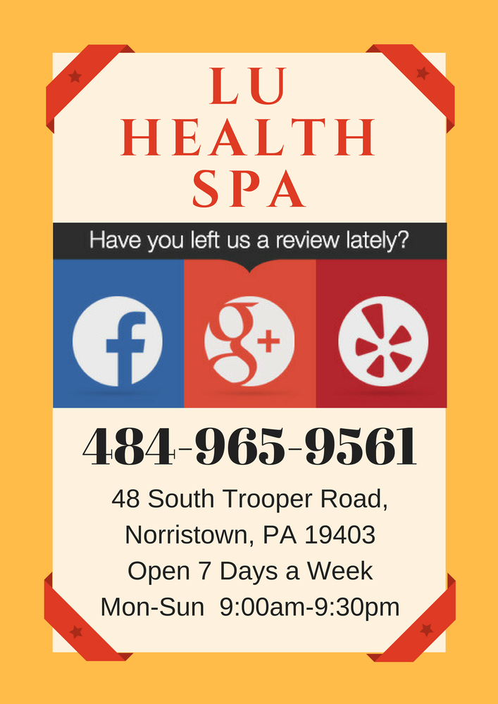 Lu Health Spa - Massage SPA in Norristown,PA - spa  | Photo 4 of 9 | Address: 48 S Trooper Rd, Norristown, PA 19403, USA | Phone: (484) 965-9561