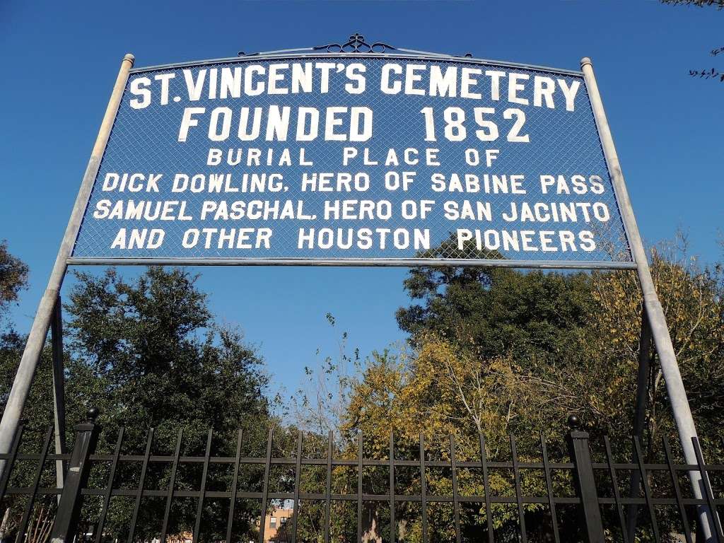 St. Vincent de Paul Cemetery | 2400 Navigation Blvd, Houston, TX 77003, USA | Phone: (504) 945-9012