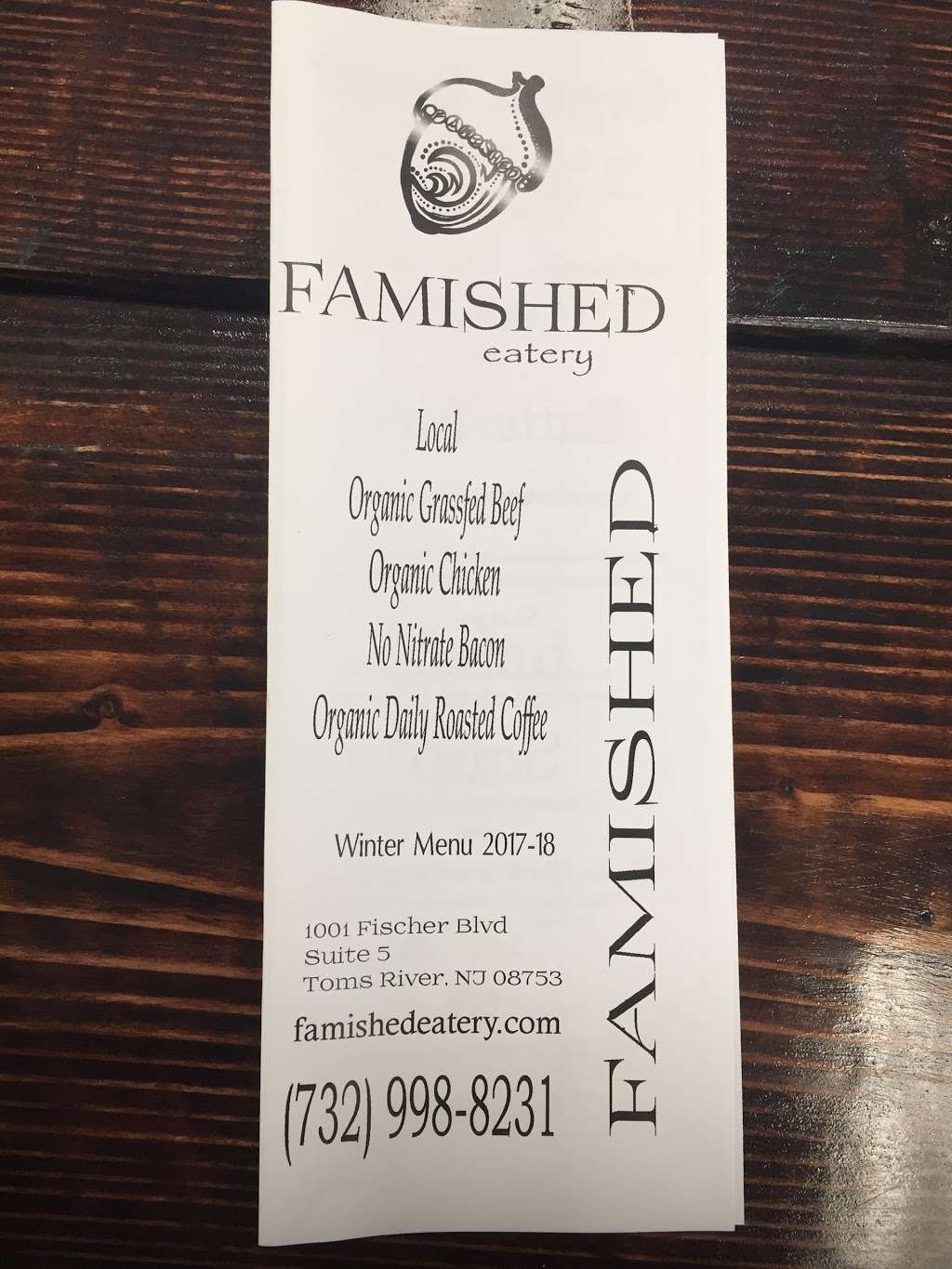 FAMISHED eatery | 3818, 1001 Fischer Blvd suite 5, Toms River, NJ 08753, USA | Phone: (732) 998-8231