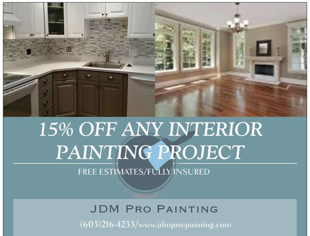 JDM Pro Painting, Inc. | 15B Page Rd, Kingston, NH 03848, USA | Phone: (603) 216-4233