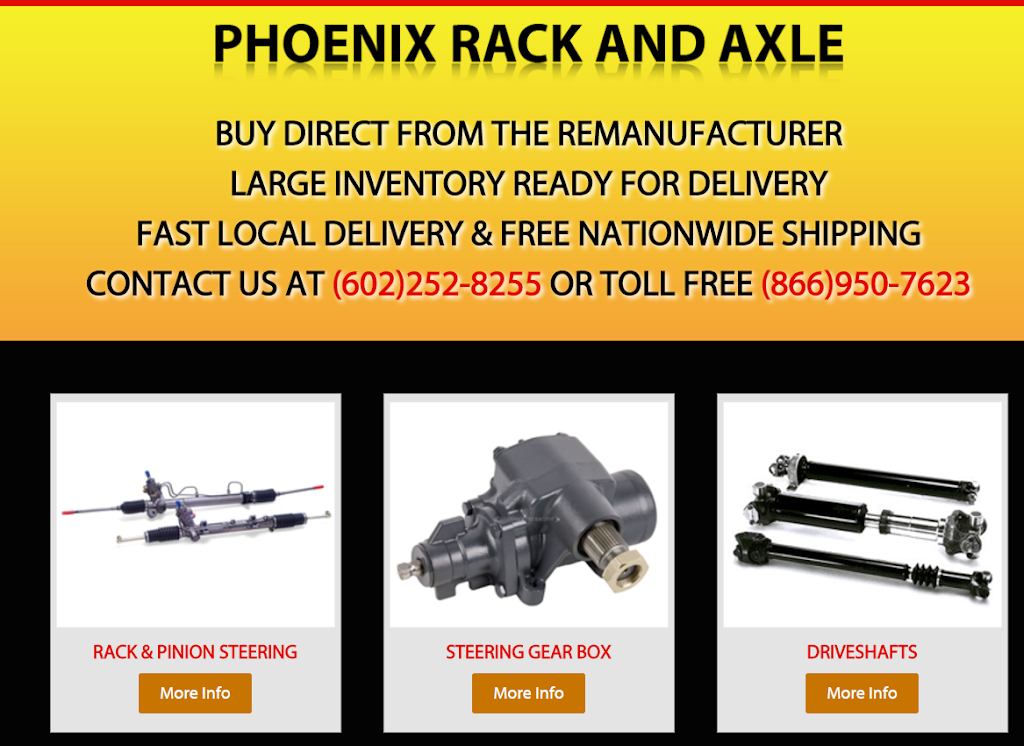 Phoenix Rack & Axle | 114 N 32nd St # 101, Phoenix, AZ 85034, USA | Phone: (602) 252-8255