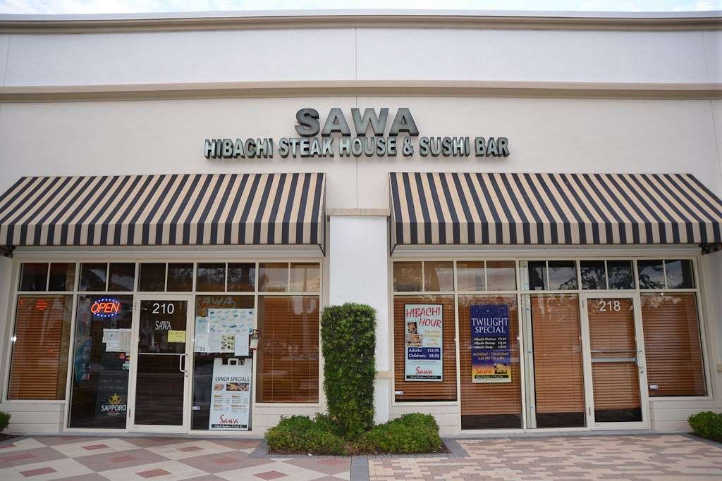 Sawa Hibachi Steakhouse & Sushi Bar | 210, 10817 Jog Road, Boynton Beach, FL 33437, USA | Phone: (561) 375-9292