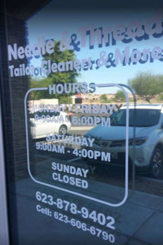 Needle and Thread Tailor Alteration and Dry cleaning | 1805 N 91st Ave, Phoenix, AZ 85037, USA | Phone: (623) 878-9402