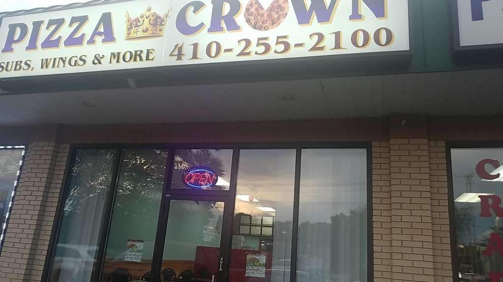 Pizza Crown | 8111 Fort Smallwood Rd, Curtis Bay, MD 21226, USA | Phone: (410) 255-2100