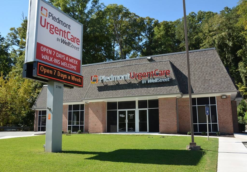 Piedmont Urgent Care by WellStreet - Druid Hills | 2700 Clairmont Rd, Atlanta, GA 30329, USA | Phone: (404) 327-8744