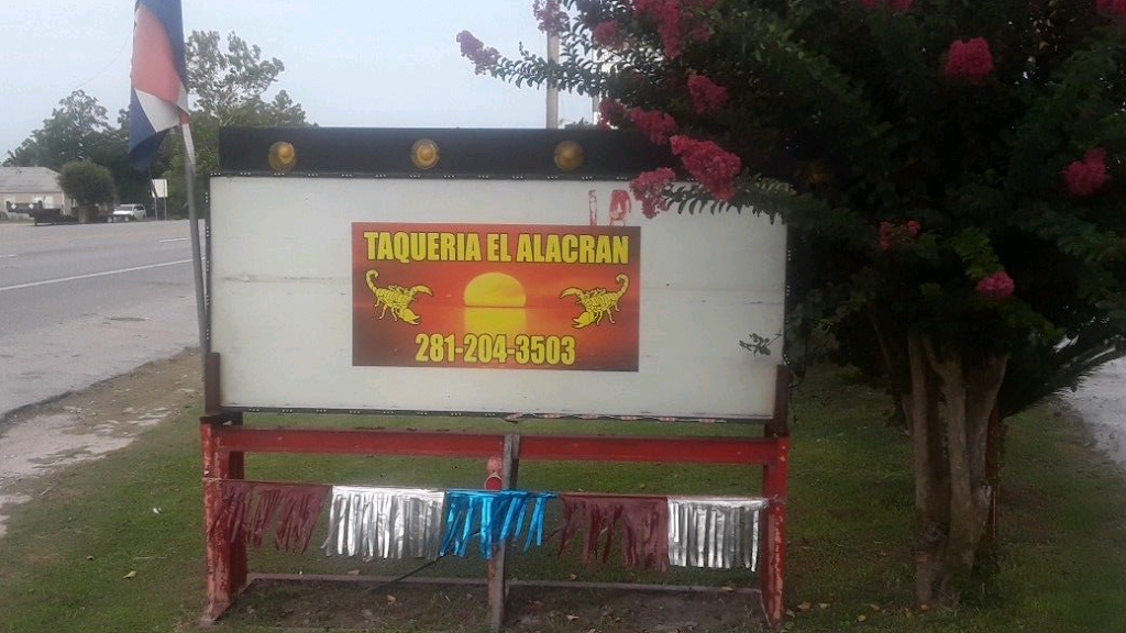 Taqueria EL Alacran | 19625 Hwy 6, Alvin, TX 77511, USA | Phone: (281) 204-3503