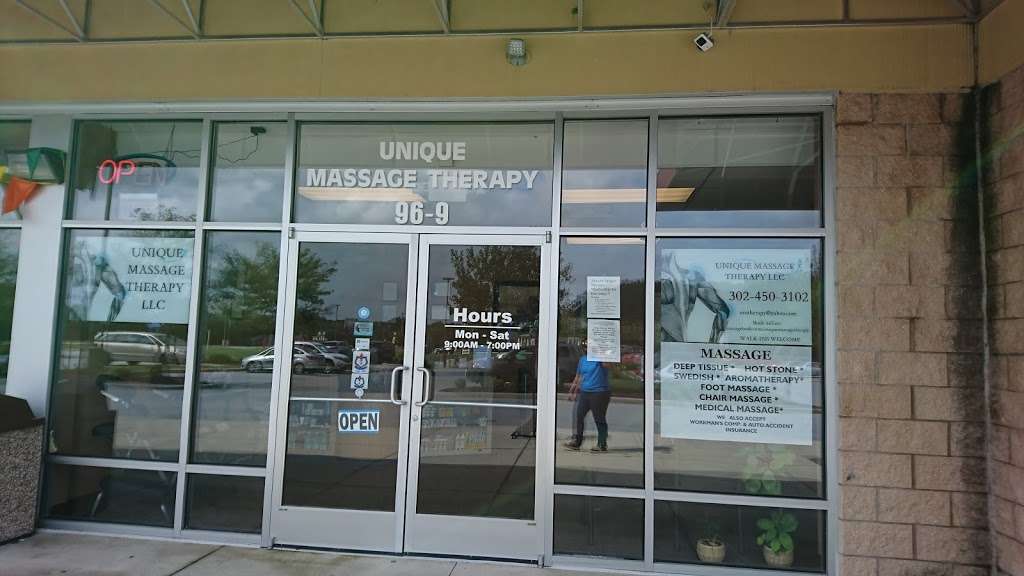 Unique Massage Therapy | 96 Salt Creek Dr, Dover, DE 19901 | Phone: (302) 359-5982