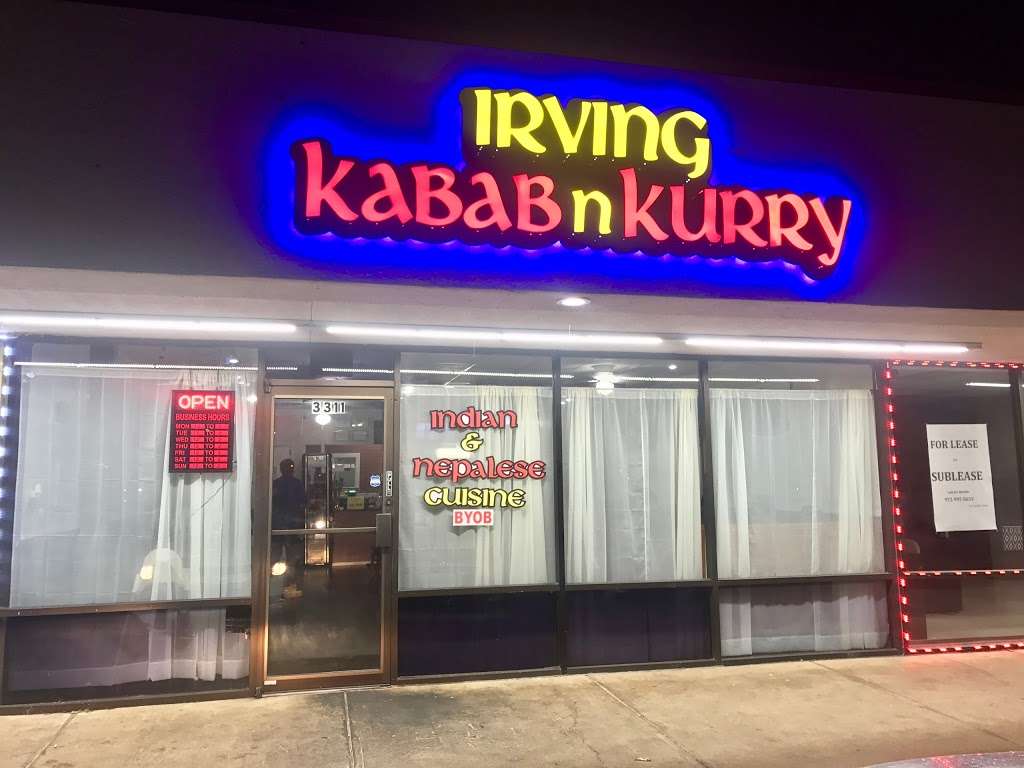 Irving Kabab N Kurry | 3311 W Walnut Hill Ln, Irving, TX 75038, USA | Phone: (972) 514-1510