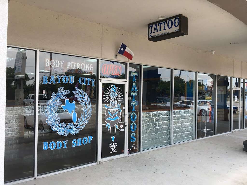 Bayou City Body Shop Tattoo Studio | 4025 Hwy 6 N #105b, Houston, TX 77084, USA | Phone: (281) 856-8400