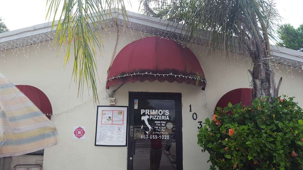 Primos Pizzeria | 1031 S Combee Rd, Lakeland, FL 33801, USA | Phone: (863) 669-1020