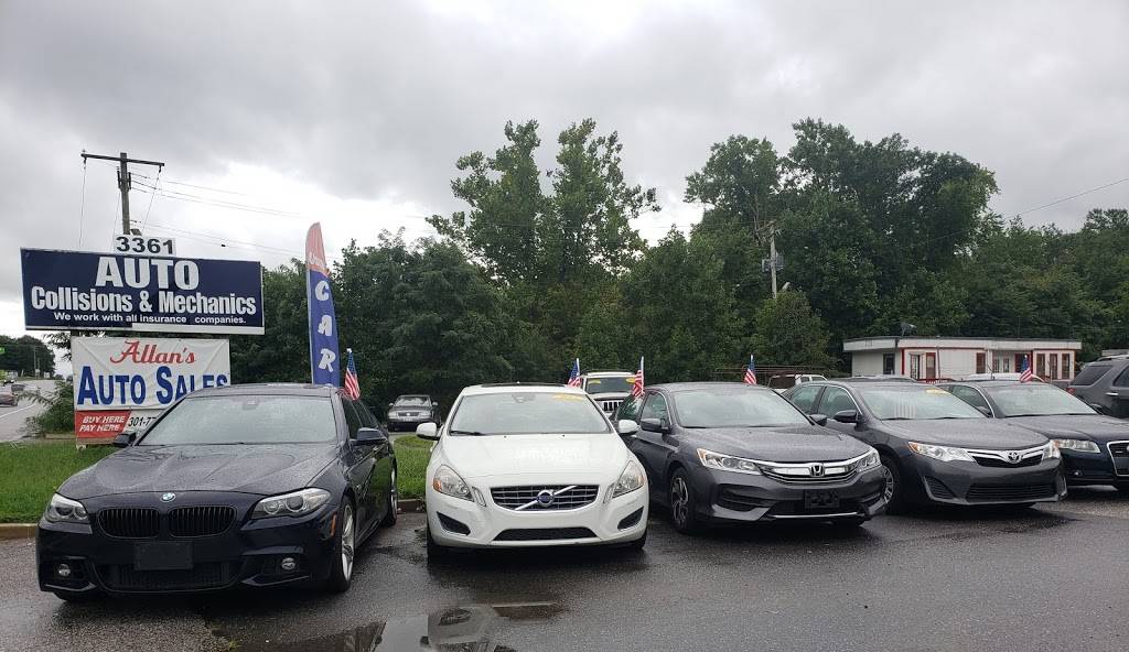 Allans Auto Sale LLC | 3361 Laurel Fort Meade Rd #b, Laurel, MD 20724, USA | Phone: (301) 775-4302