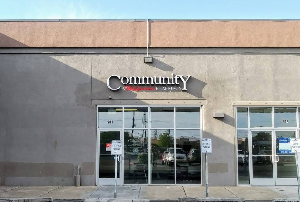 Community, A Walgreens Pharmacy | 933 San Mateo Blvd NE Suite 501, Albuquerque, NM 87108, USA | Phone: (505) 313-8080