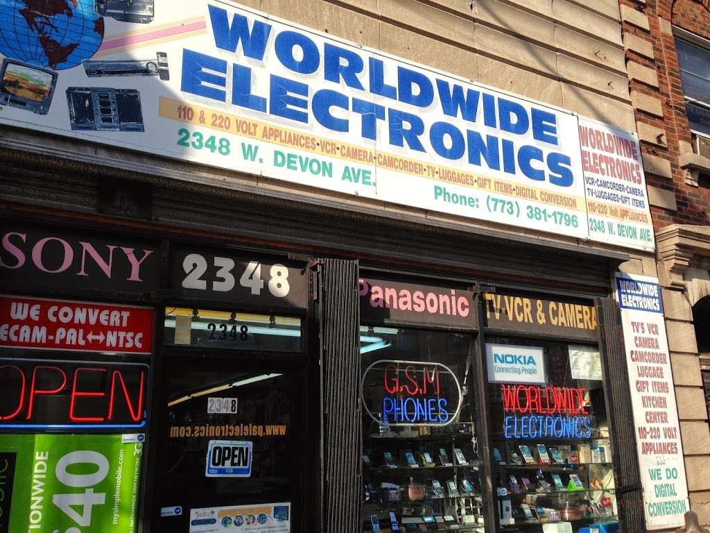 Worldwide Electronics | 2348 W Devon Ave, Chicago, IL 60659, USA | Phone: (773) 381-1796