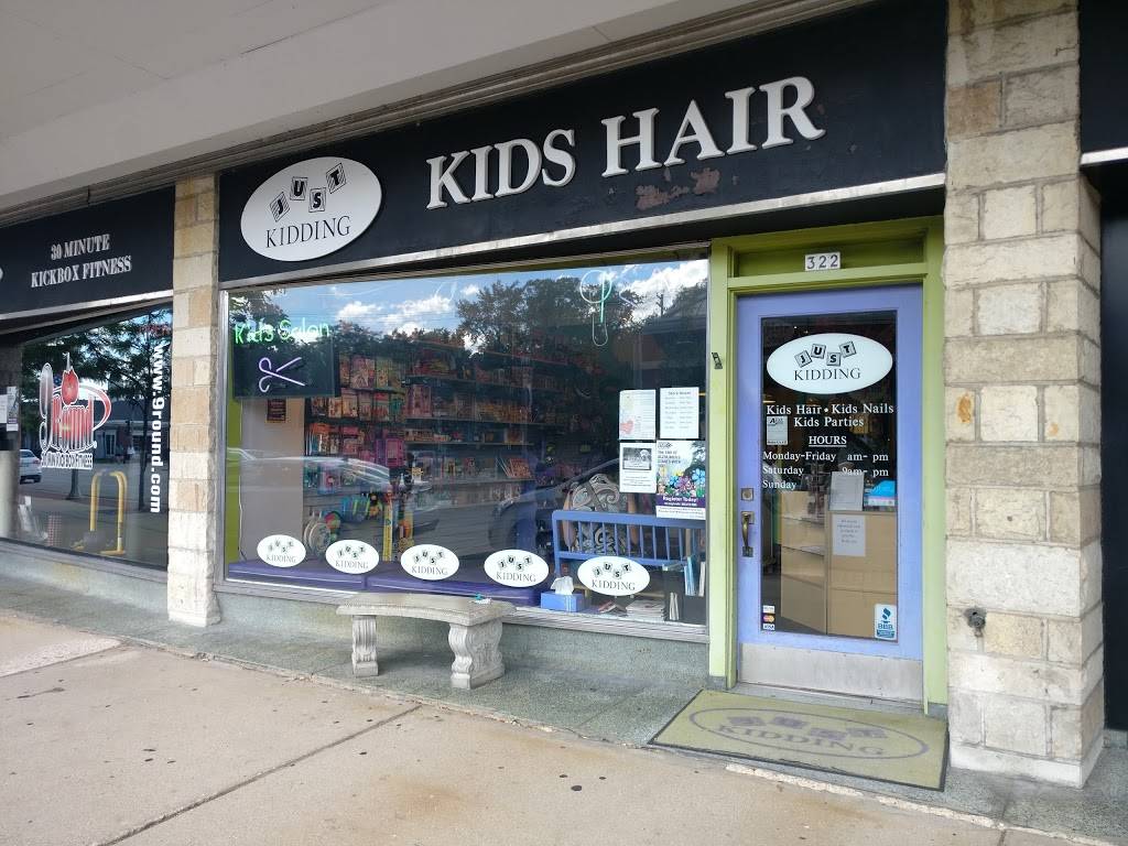 Just Kidding Kids Cuts | 322 E Silver Spring Dr, Milwaukee, WI 53217, USA | Phone: (414) 962-2524