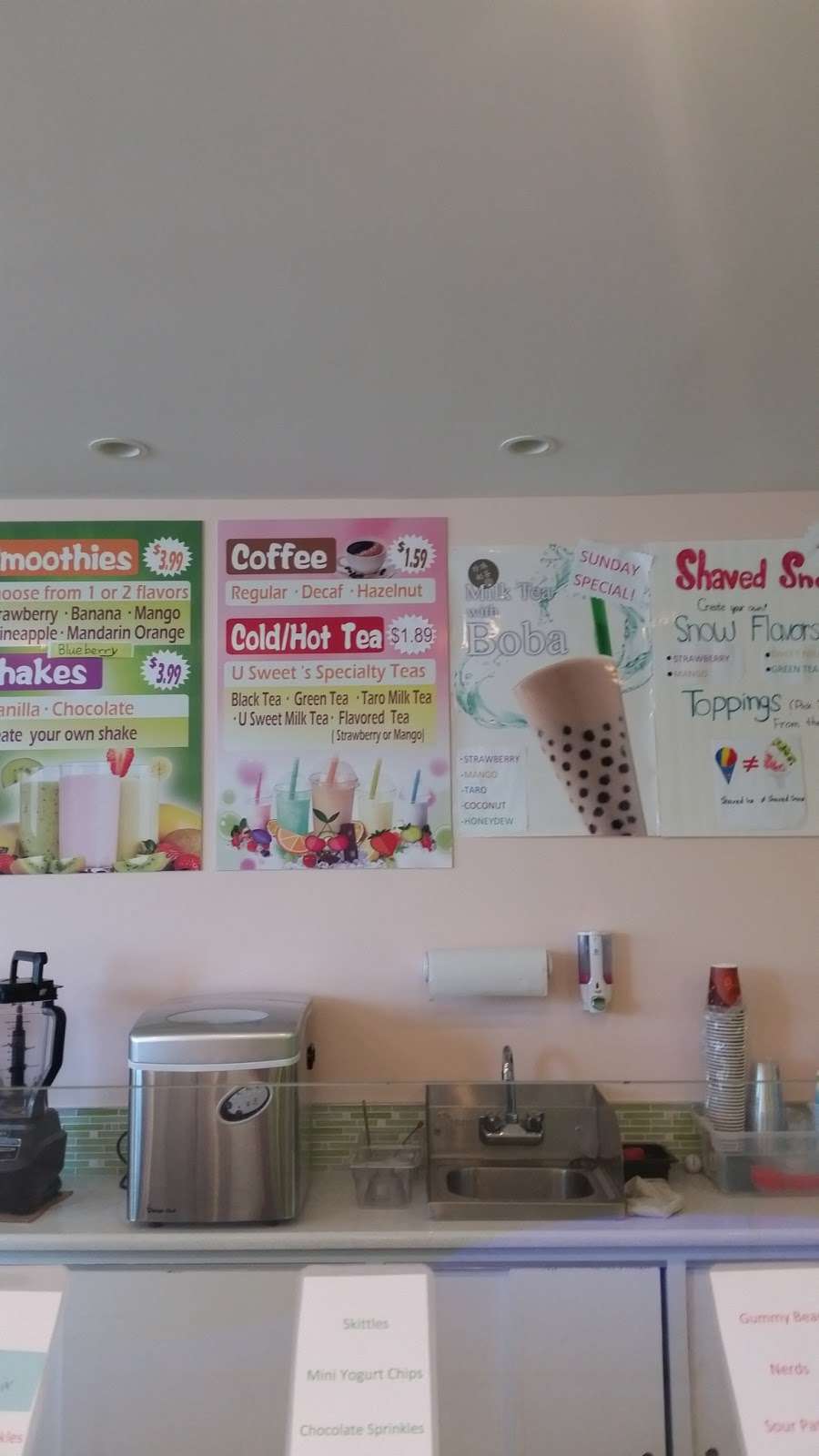 U Sweet Yogurt & Treats | 355 Union Blvd, West Islip, NY 11795, USA | Phone: (631) 620-3588