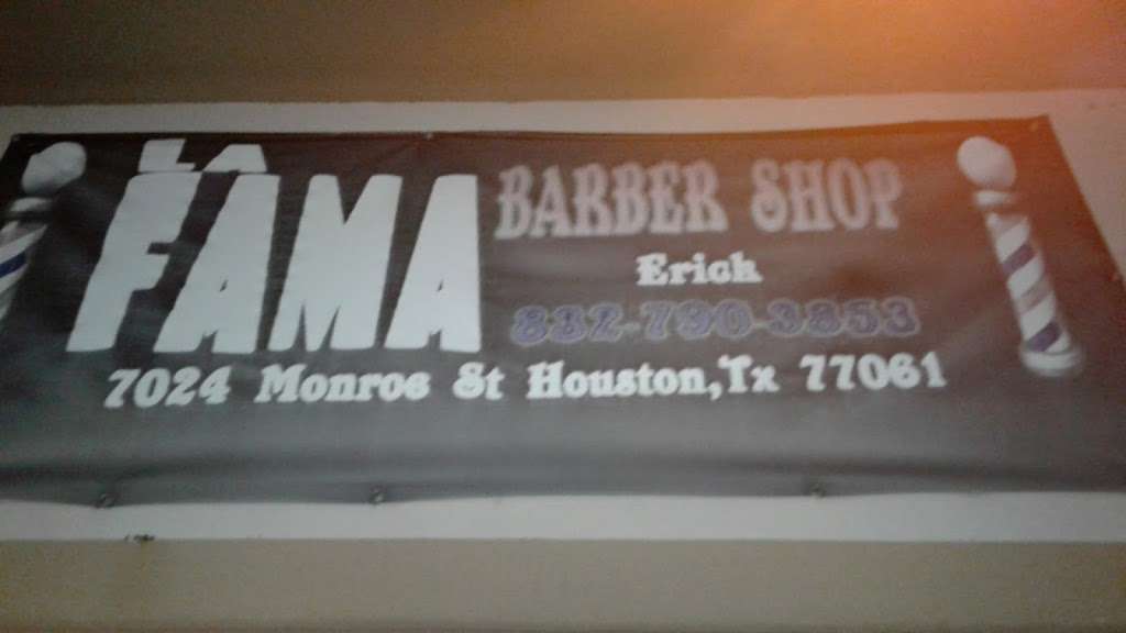 La Fama Barbershop | 7024 Monroe Blvd, Houston, TX 77061, USA | Phone: (346) 779-2640