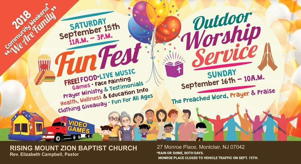 Rising Mount Zion Baptist Church, Montclair, NJ | 27 Monroe Pl, Montclair, NJ 07042 | Phone: (973) 744-3012