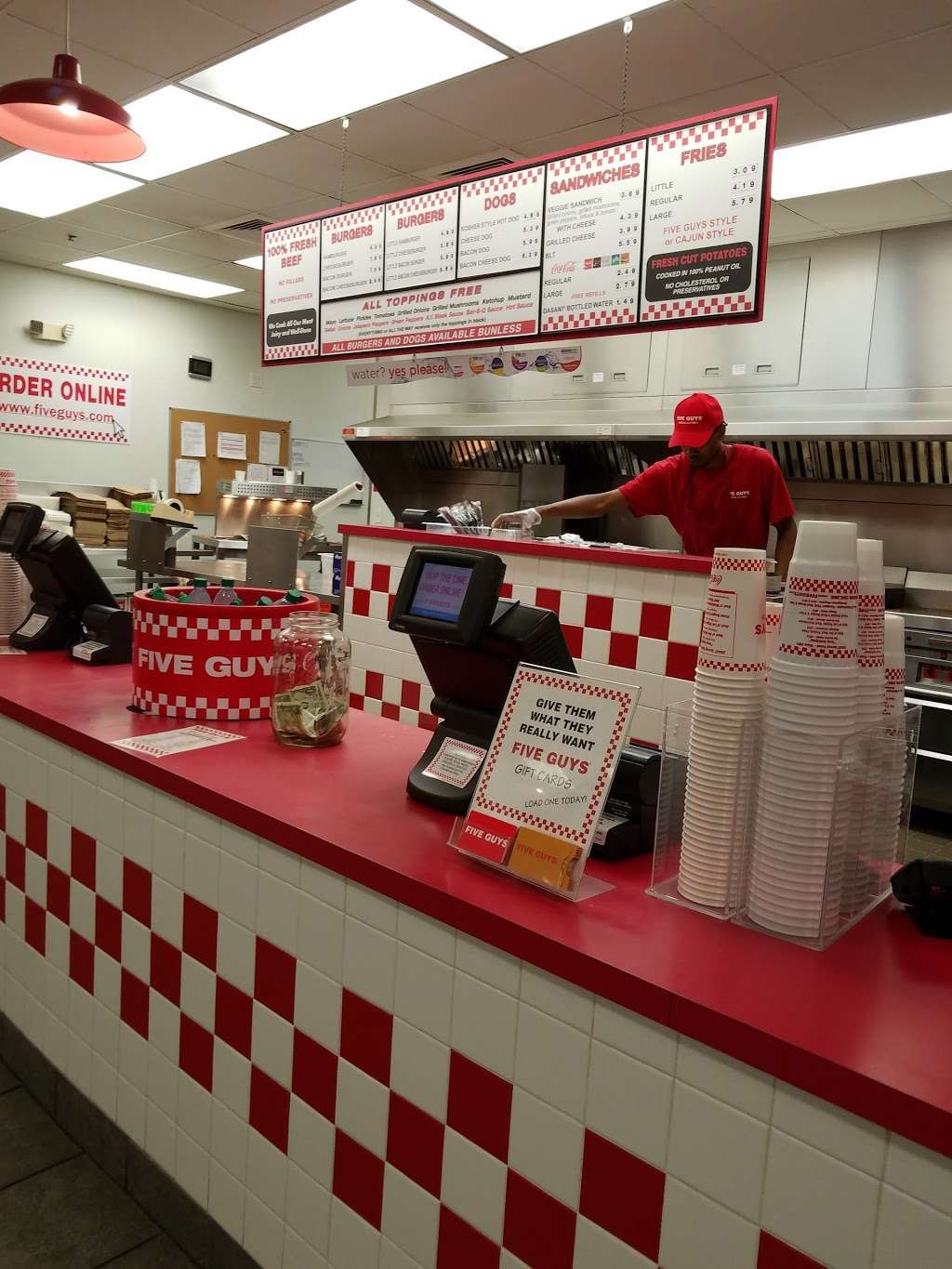 Five Guys | 2833 W Hwy 74, Monroe, NC 28110, USA | Phone: (704) 225-1960