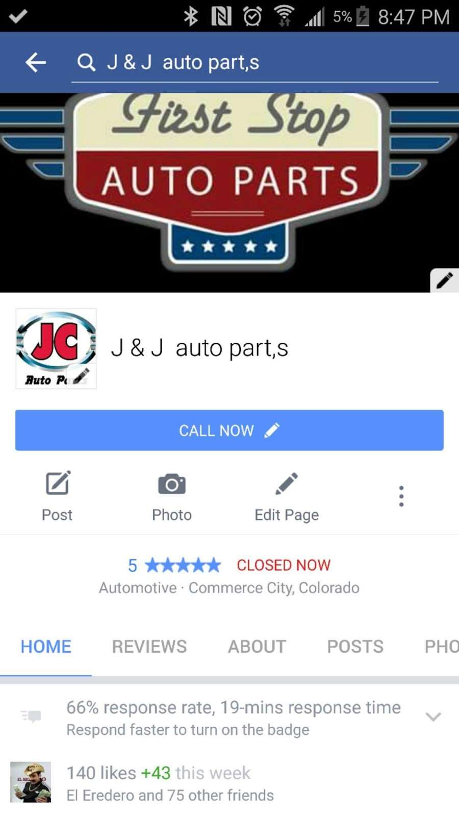 J & C Auto Parts | 10100 CO-2, Commerce City, CO 80022, USA