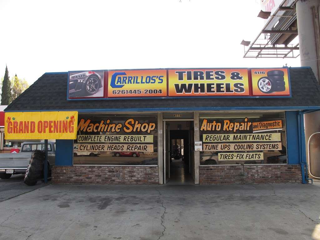 Carrillos Tires and Wheels | 4116 Live Oak Ave, Arcadia, CA 91006 | Phone: (626) 445-2004