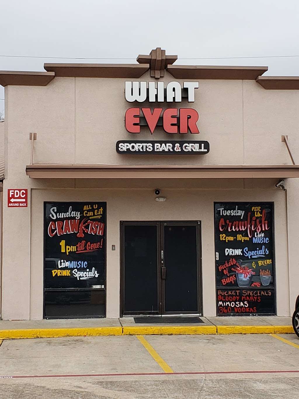 Whatever Sports Bar & Grill | 11902 Jones Rd, Houston, TX 77070, USA | Phone: (281) 807-9229