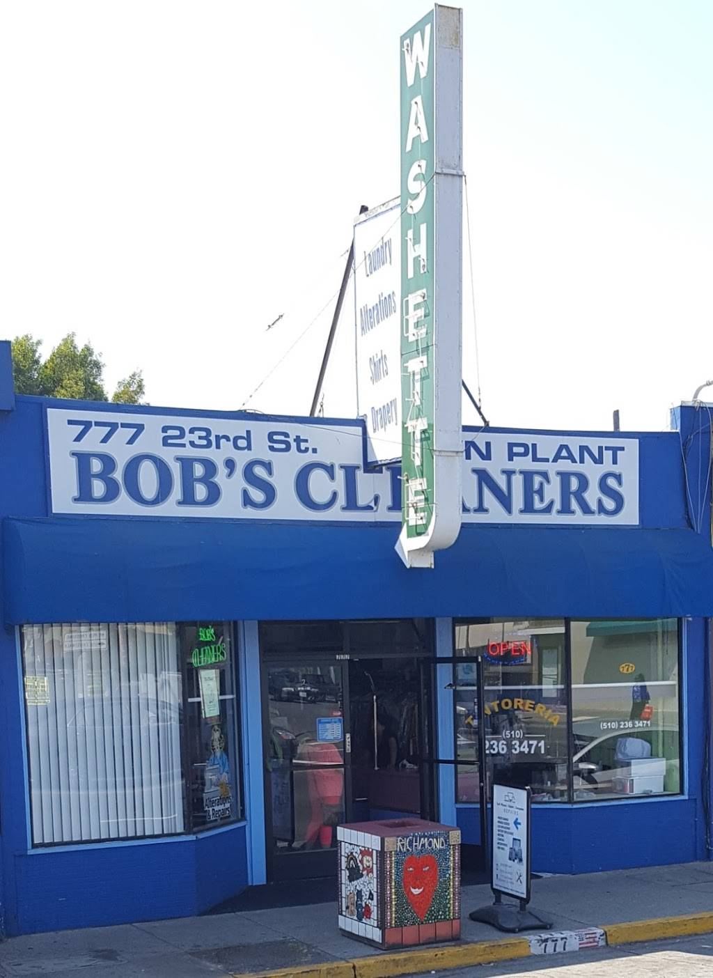 Bobs Cleaners | 777 23rd St, Richmond, CA 94804, USA | Phone: (510) 236-3471
