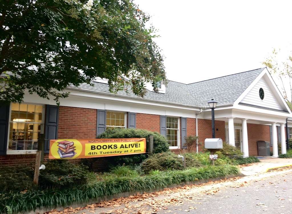 Northumberland Public Library, Northumberland Highway, Heathsvil | 7204 Northumberland Hwy, Heathsville, VA 22473, USA | Phone: (804) 580-5051