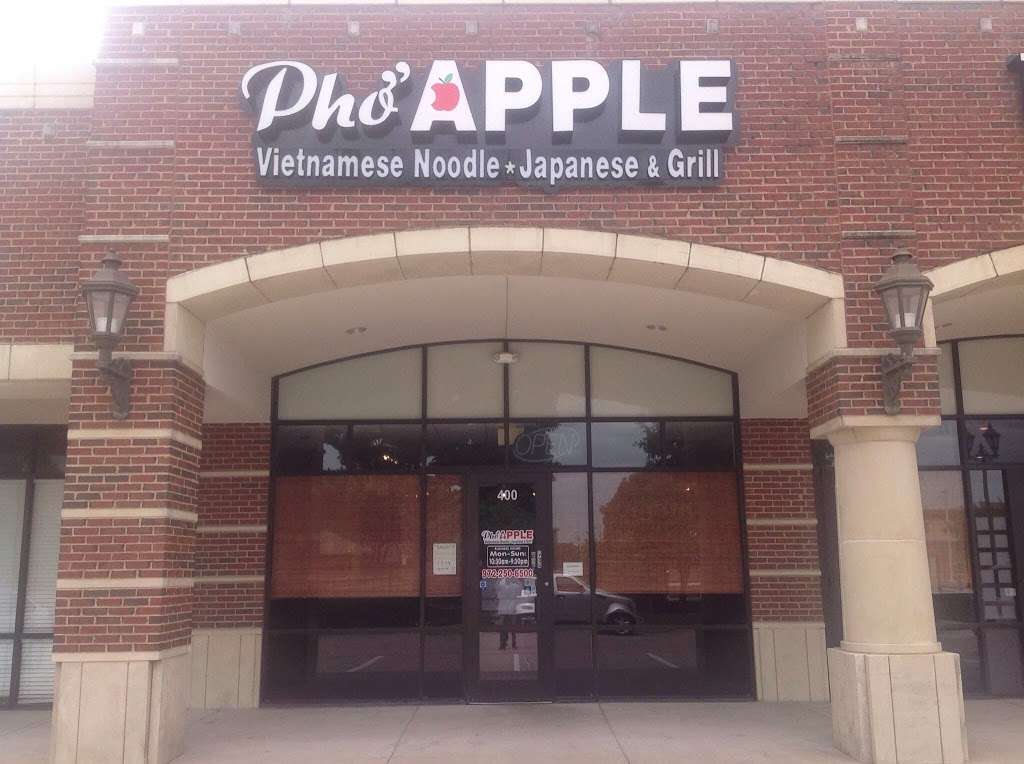 Pho Apple | 5930 W Park Blvd #400, Plano, TX 75093, USA | Phone: (972) 250-6500