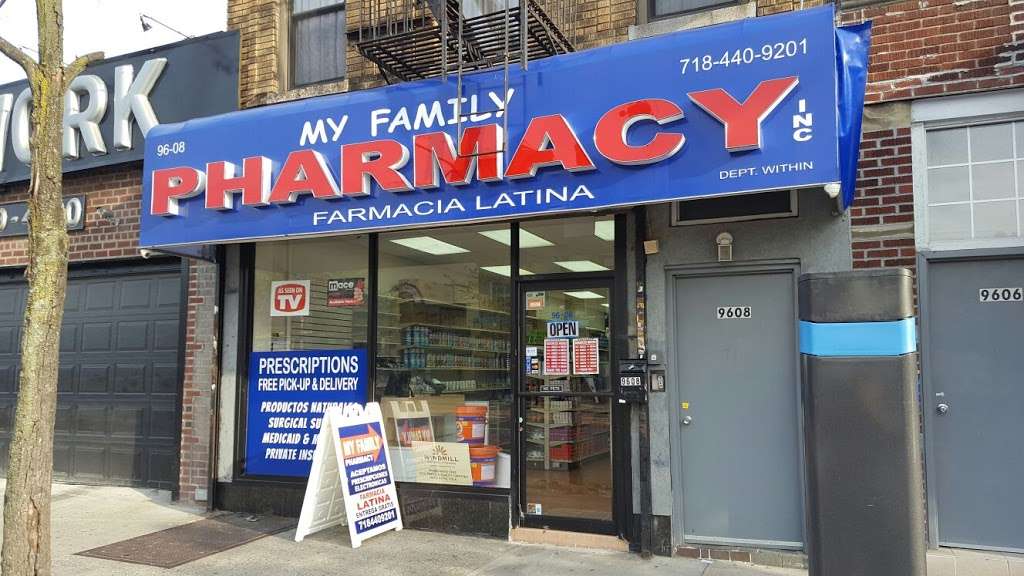 My Family Pharmacy | 9608 Northern Blvd, Corona, NY 11368, USA | Phone: (718) 440-9201