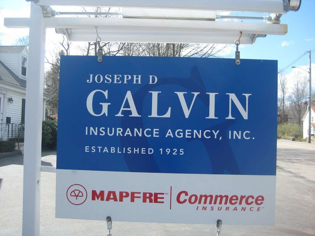 Joseph D Galvin Insurance | 1209 Washington St, Canton, MA 02021, USA | Phone: (781) 828-0505