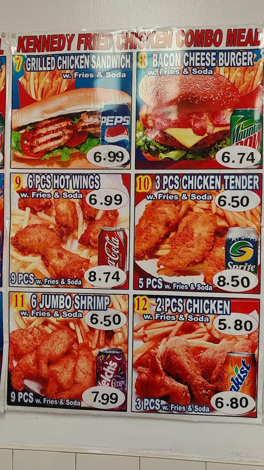 Kennedy Fried Chicken | 2638, 629 Hamilton St, Somerset, NJ 08873 | Phone: (732) 246-7995