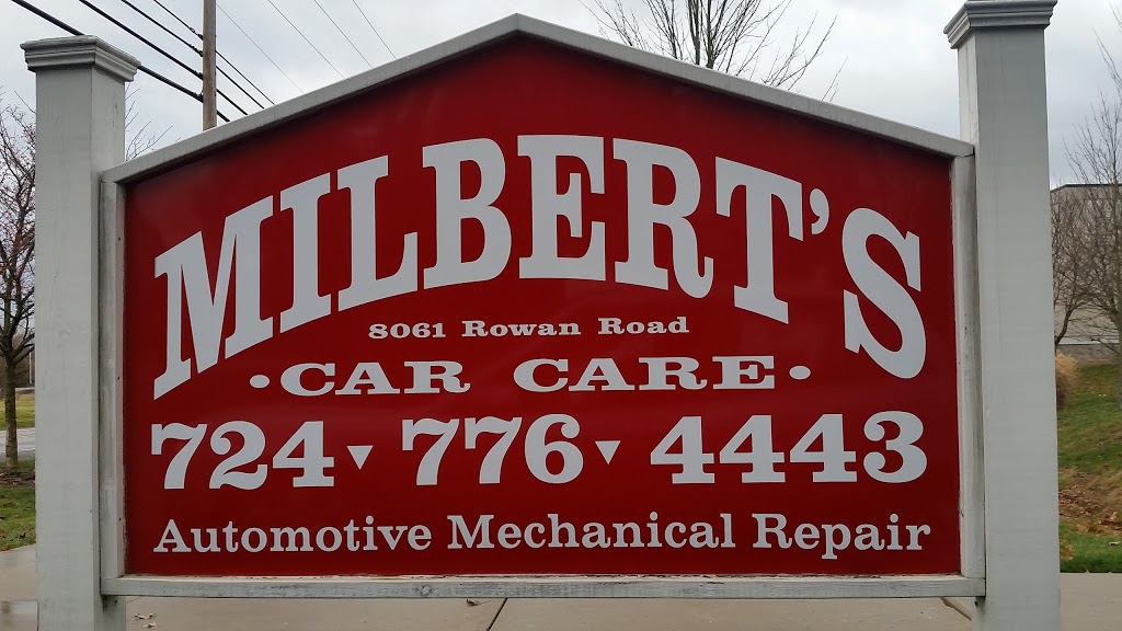 Milberts Car Care Inc. | 8061 Rowan Rd, Cranberry Twp, PA 16066, USA | Phone: (724) 320-9487